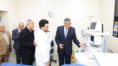 محافظ الجيزة يفتتح قسم رعاية المخ والأعصاب بمستشفى الوراق المركزي (صور)