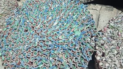 ضبط 14400 قطعة ألعاب نارية وتحرير 61 مخالفة في حملة تموينية بالفيوم