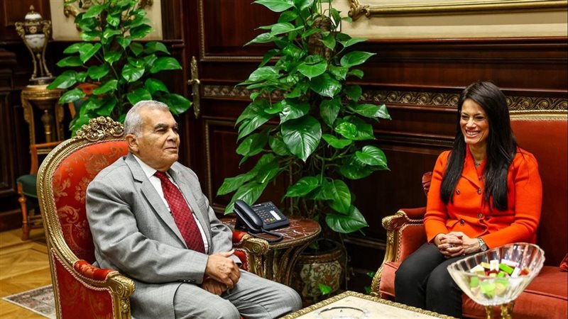 استقبال وزيرة التخطيط