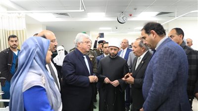 وزيرا التعليم العالي والأوقاف يفتتحان مستشفى جامعة بورسعيد بتكلفة مليار جنيه
