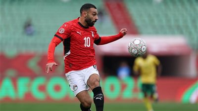 محمد صلاح يسجل هدفه الدولي رقم 65 مع منتخب مصر في مرمى جنوب أفريقيا