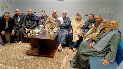 جلسة عرفية تنهي عداوة 9 سنوات بين عائلتين بالسنطة.. ومليون جنيه شرط جزائي | صور