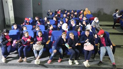 ورش تعليمية وأفلام في نادي سينما الأطفال بمركز ثروت عكاشة الثقافي | صور