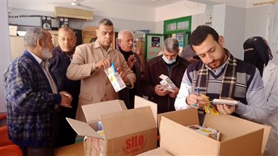 حملات مكثفة للتفتيش والرقابة الصحية والتموينية على مخازن التغذية المدرسية بالدقهلية