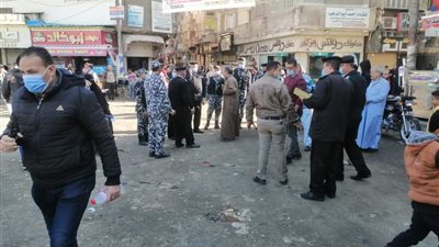 محافظ القليوبية يترأس حملة لإزالة التعديات فى بنها