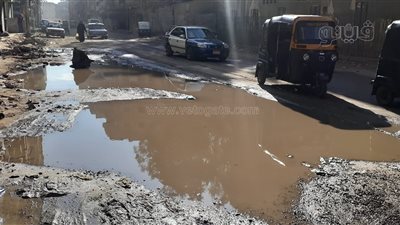 غرق منطقة الصاغة بطنطا في «شبر ميه» 