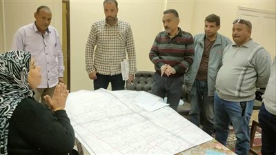 الوحدة المحلية لمدينة إسنا تبحث تنفيذ مشروعات حياة كريمة