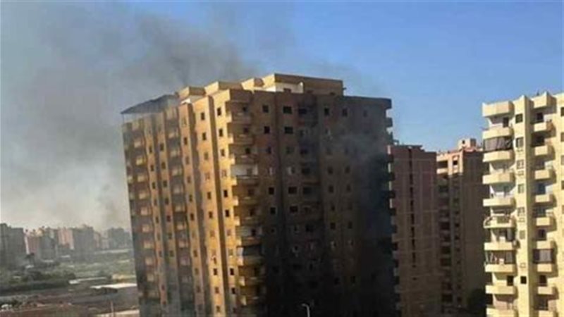 حريق عقار فيصل 