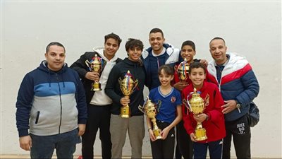 إسكواش الأهلي| تعرّف على نتائج فرق النادي في بطولة المعادي المفتوحة