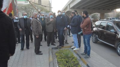 لحظة تفقد محافظ الجيزة لنسب تنفيذ الأعمال بمشروع محور الفريق كمال عامر | فيديو