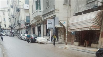 هطول أمطار خفيفة على الإسكندرية | صور 