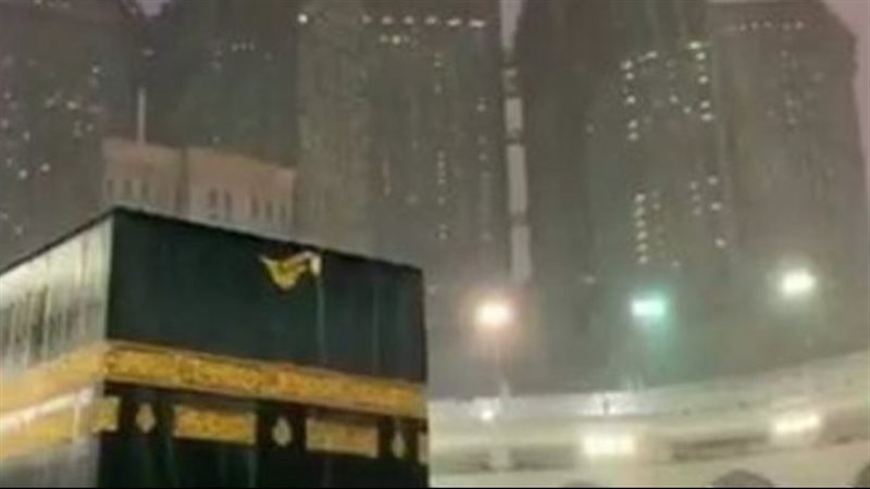 هطول الأمطار على