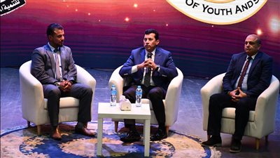 وزير الرياضة يفتتح مؤتمر بناء الوعي التكنولوجي وأمن المعلومات