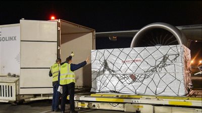 الصحة: استقبال 347 ألف جرعة من لقاح أسترازنيكا بمطار القاهرة الدولي اليوم