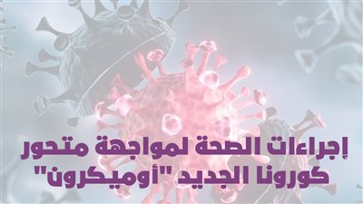إجراءات الصحة لمواجهة متحور كورونا الجديد 