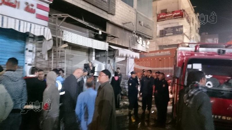حريق بعقار سكني بالشرقية