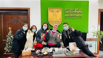 أخبار الإسكندرية| الجامعة تستقبل الطلاب الوافدين من الصين