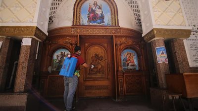 مطرانية بورسعيد: منع دخول قداسات رأس السنة والميلاد دون شهادة لقاح كورونا | صور