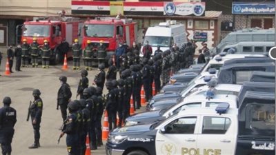 انتشار أمنى بالمحاور والميادين ودور العبادة لتأمين احتفالات رأس السنة وعيد الميلاد | صور 