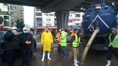 محافظ القاهرة يتفقد أحياء العاصمة لمتابعة تراكمات الأمطار| صور