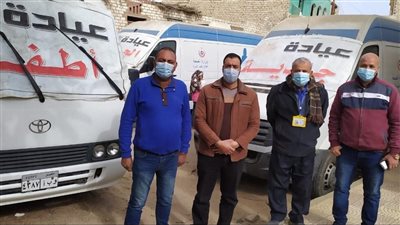 الكشف بالمجان لـ 1914 مواطنًا في قرية طما فيوم ببني سويف