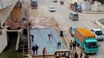 ضمن مشروع تطوير طنطا.. اقتراب نهاية العمل بمحور شارع الإسكندرية| صور 