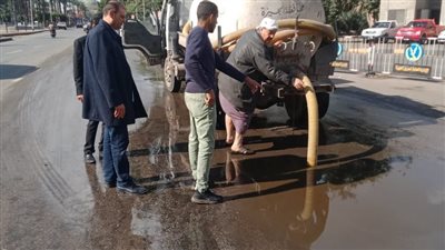 الجيزة تحذر المواطنين من الاقتراب من أعمدة الإنارة