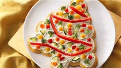 طريقة عمل كرات شجرة الكريسماس بالميكس تشيز