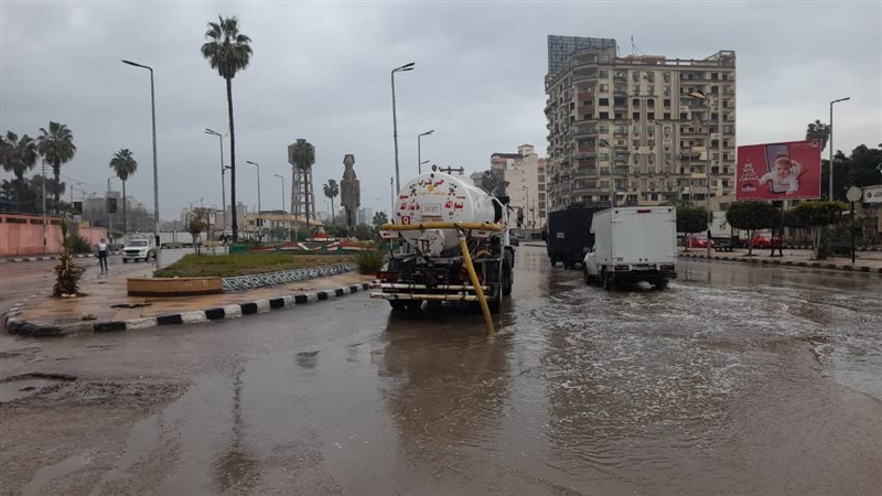 كسح مياه الامطار