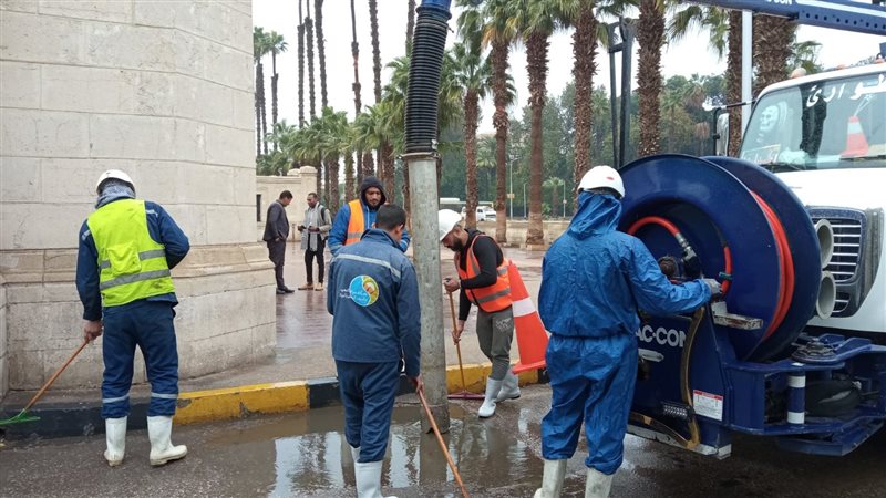 شفط مياه الأمطار