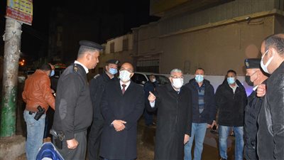 محافظ المنيا يتفقد إجراءات التأمين حول عدد من الكنائس