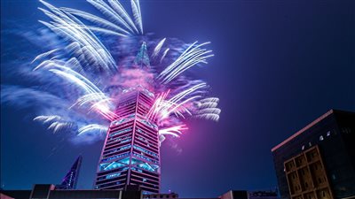 5 صور ترصد احتفالات السعودية بالعام الجديد في البوليفارد 