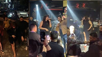 بعد إخلاء سبيلها.. يارا محمد ترقص بفستان مفتوح في حفل رأس السنة | فيديو