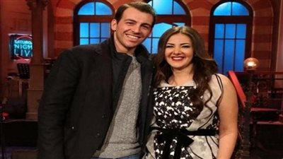 رسالة رومانسية من رامي رضوان لدنيا سمير غانم في عيد ميلادها 