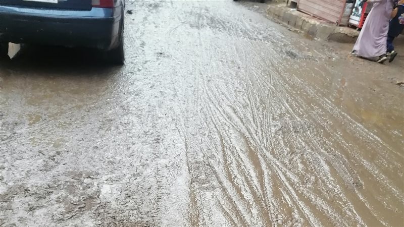 أمطار غزيرة في المنيا