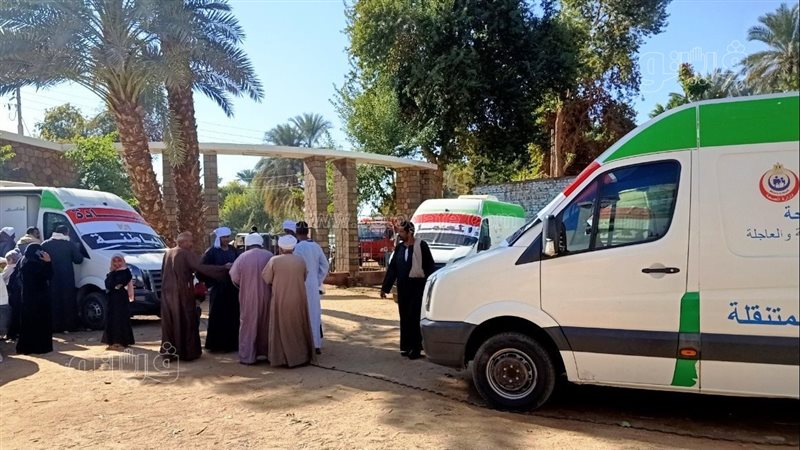 قوافل طبية فى أسوان