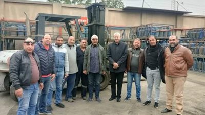 رئيس بوتاجاسكو يتفقد مواقع الشركة ومصنع القطامية 