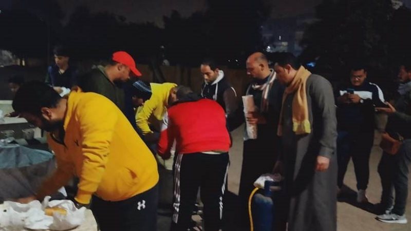 حريق مركب شهير بدمياط