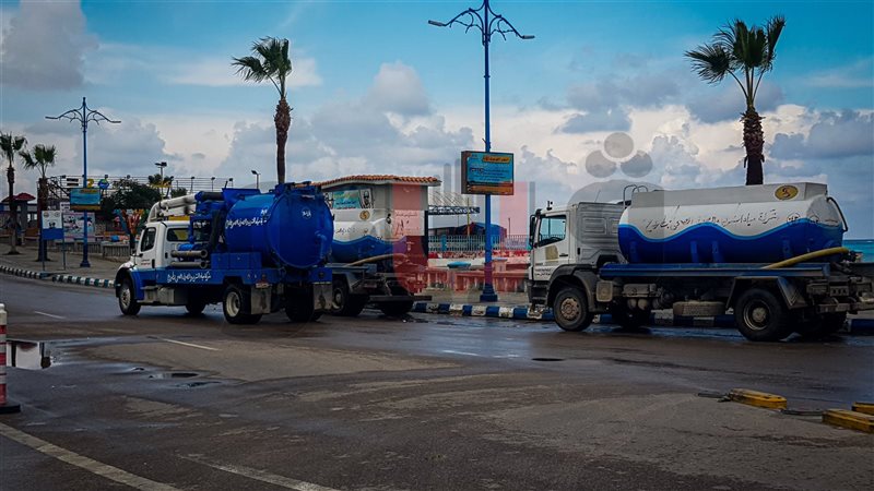 سيارات كسح ورفع مياه