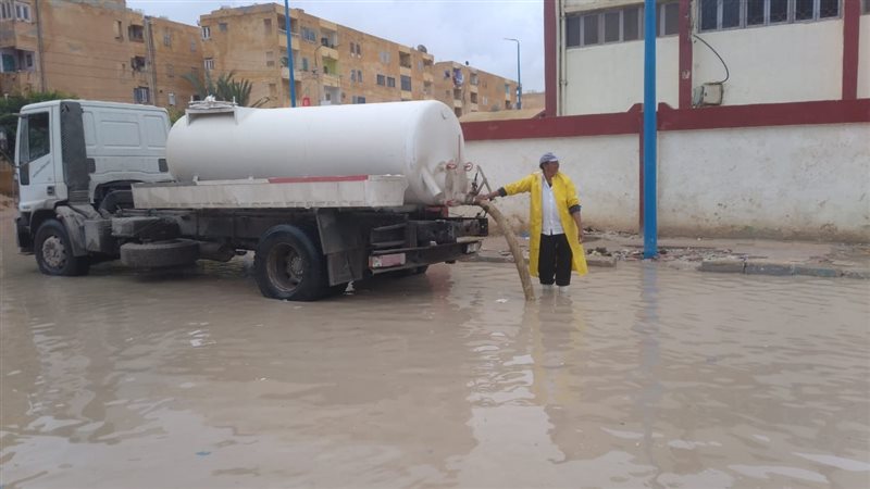 رفع مياه الأمطار