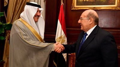 تفاصيل لقاء رئيس مجلس الشيوخ مع سفير السعودية بالقاهرة