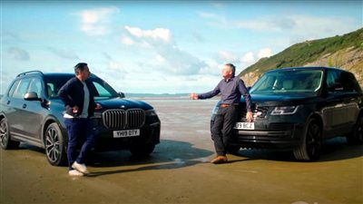 سيارات رينج روفر تنافس سيارات بي إم دبليو | فيديو