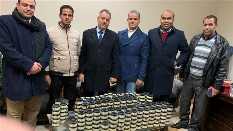 المضبوطات بحوزة رجال