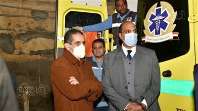 خروج 5 مصابين من المستشفى وبقاء 2 آخرين في العناية المركزة في انهيار سقف مصنع المحلة