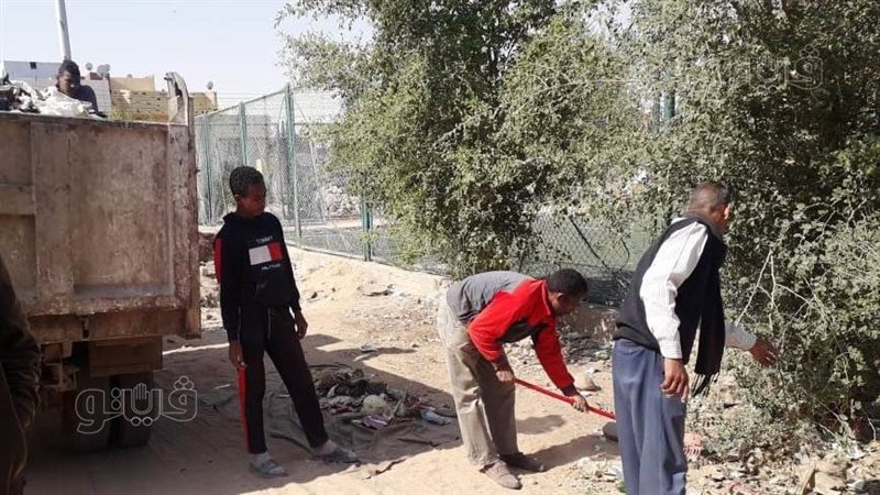 حملات نظافة فى أسوان