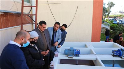 وزيرة البيئة تتفقد وحدات معالجة الصرف الصناعى بالبحيرة | صور