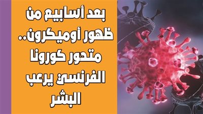 بعد أسابيع من ظهور أوميكرون.. متحور كورونا الفرنسي يرعب البشر | فيديوجراف