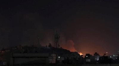  قصف صاروخي يستهدف قاعدة أمريكية بمحيط مطار بغداد الدولي 