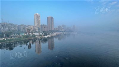 شبورة وتوقعات بسقوط الأمطار في القاهرة والجيزة | فيديو وصور