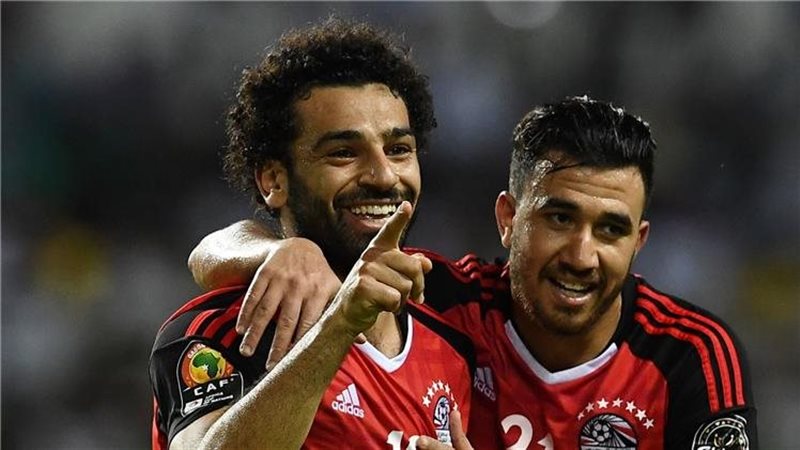 محمد صلاح مع تريزيجيه